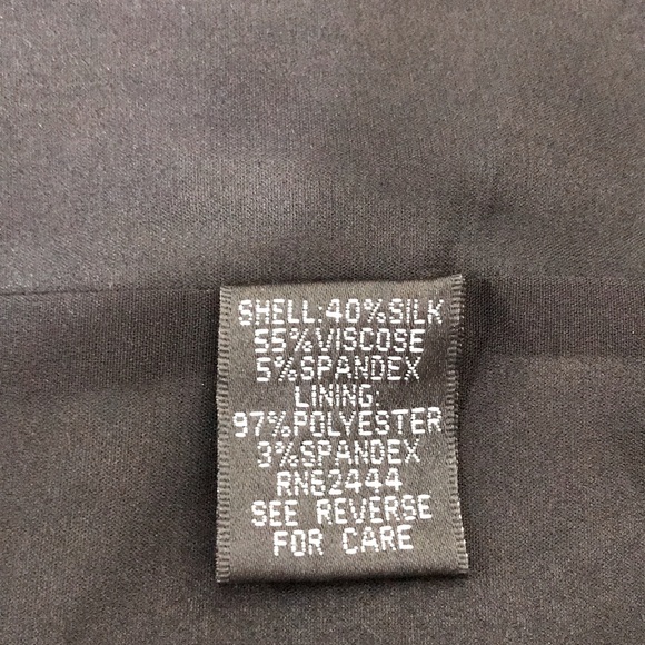 Nicole Miller Artelier Women’s Multi Colored Ruched Sheath Midi Dress Size 2 - Picture 6 of 7